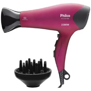 Secador de Cabelos Philco PH3700 Pink 127V
