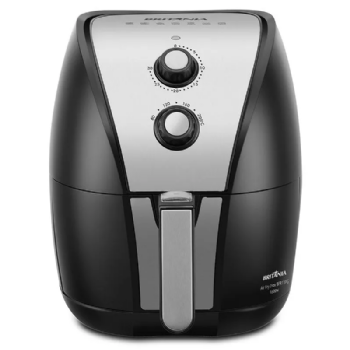 Fritadeira Air Fryer Britânia BFR11PG Inox 4,4L 1500W - 220v
