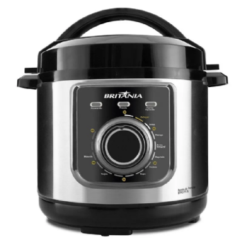 Panela de Pressão Elétrica Britânia BPP01PI Multifuncional 3L 700W - 110v