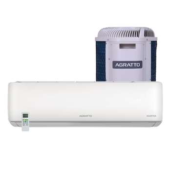 Ar-Condicionado Split Inverter Hi Wall Agratto Liv Top 18000 BTUs Quente/Frio LCST18QF-02I - 220V