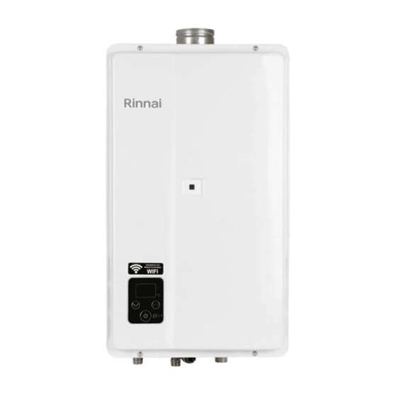Aquecedor de Água a Gás GN Digital Rinnai 27 Litros E27 Bivolt