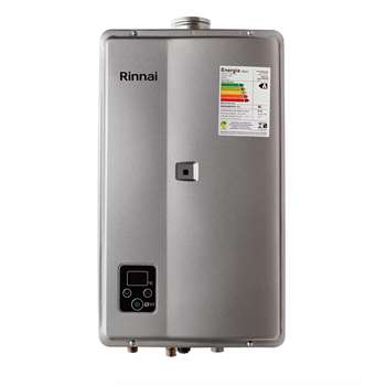 Aquecedor de Água a Gás GLP Digital Rinnai 27 Litros E27 Bivolt