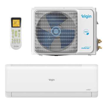 Ar-Condicionado Split 12.000 BTUs HW Elgin Eco Inverter II Wi-Fi R-32 Só Frio 220V