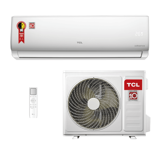Ar-Condicionado Split Inverter 9000 BTUs TCL Hi Wall Frio TAC-09CSA2-INV 220V