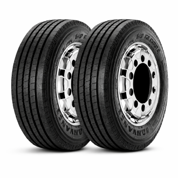 KIT 2 Pneu Caminhão/Ônibus - 275/80R22,5 Advance 149/146L TL