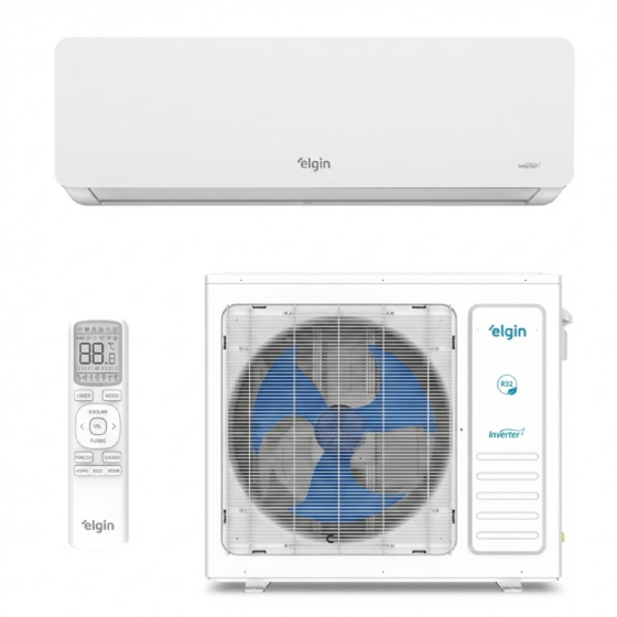 Ar Condicionado Split Inverter II 9000 BTUs Elgin Eco Dream com Wi-Fi Integrado High Wall Só Frio