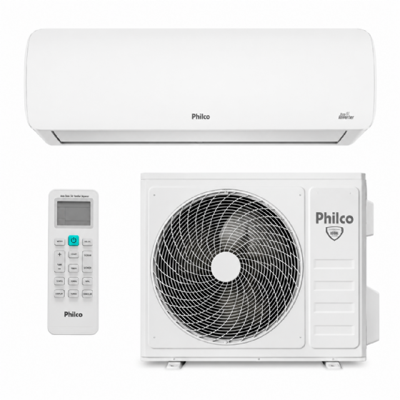 Ar Condicionado Split Inverter Hi Wall Philco 30000 BTUs Quente/Frio PAC30QC 220V