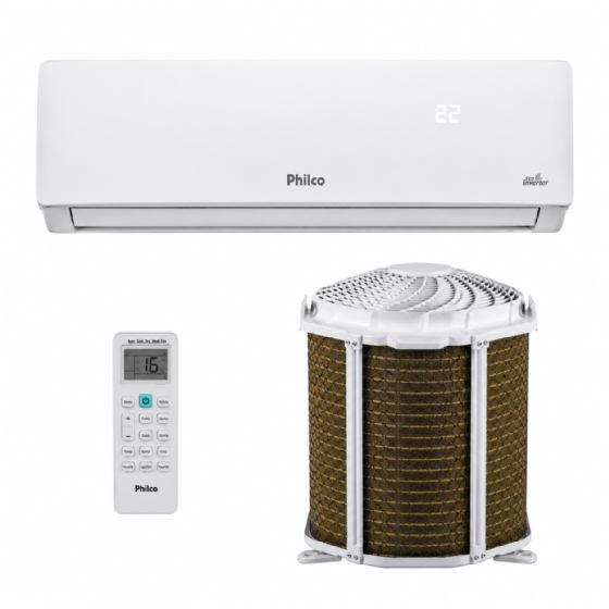 Ar Condicionado Split Inverter Hi Wall Philco 30000 BTUs Frio PAC30FC 220V