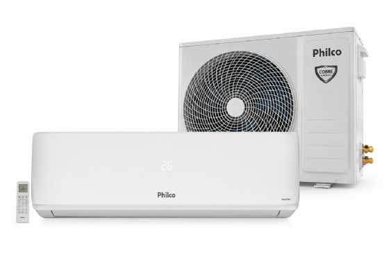 Ar Condicionado Split Inverter Hi Wall Philco 18000 BTUs Quente/Frio PAC18QB 220V
