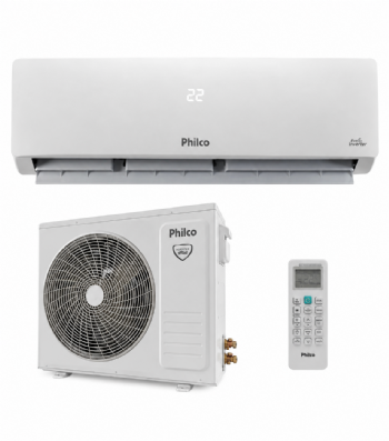 Ar Condicionado Split Inverter Hi Wall Philco 12000 BTUs Quente/Frio PAC12QB 220V