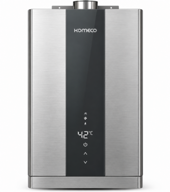 Aquecedor A Gás Komeco KO 36DI Digital 36L GLP Inox Bivolt