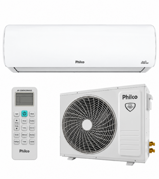Ar-Condicionado Split Inverter Philco 24.000 BTUs Q/F 220V PAC24QB