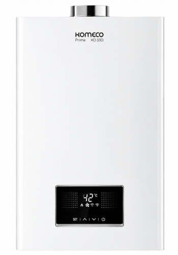 Aquecedor de Água a Gás Komeco KO 33D Prime Wi-Fi 32,5 Litros GLP Branco