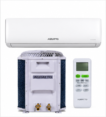 Ar-Condicionado Split Inverter Agratto Zen Top 9.000 quente e frio