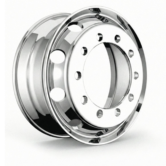 Roda Pedroni NC+ Alumínio 22.5x8.25 Polida Dupla Face â 10 Furos