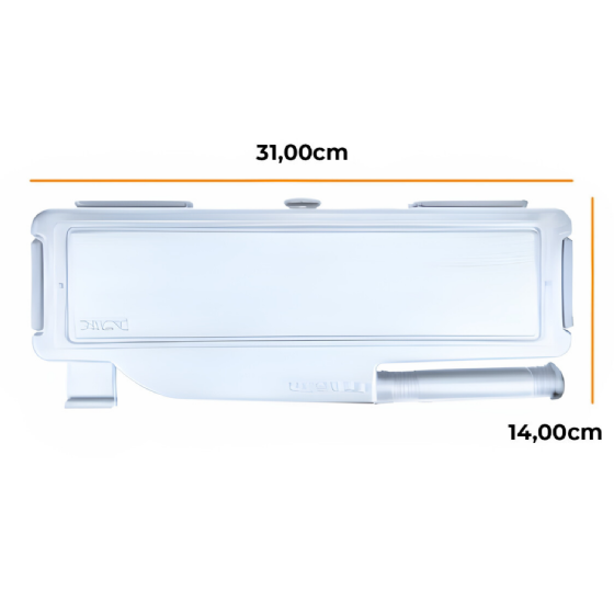 Kit 10 Caixas De Passagem Ar Condicionado 7k A 18k Btus - Branco