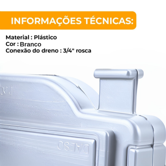 Kit 10 Caixas De Passagem Ar Condicionado 7k A 18k Btus - Branco