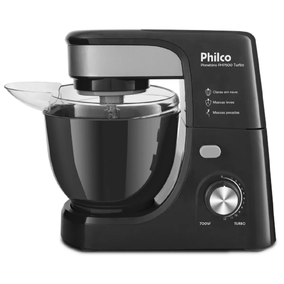 Batedeira Planetária Philco PHP500P Turbo 700W - 220v