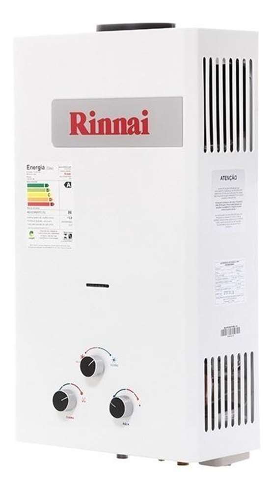 Aquecedor de Água a Gás Mecânico REU-M150 CFH 15 Litros - GLP