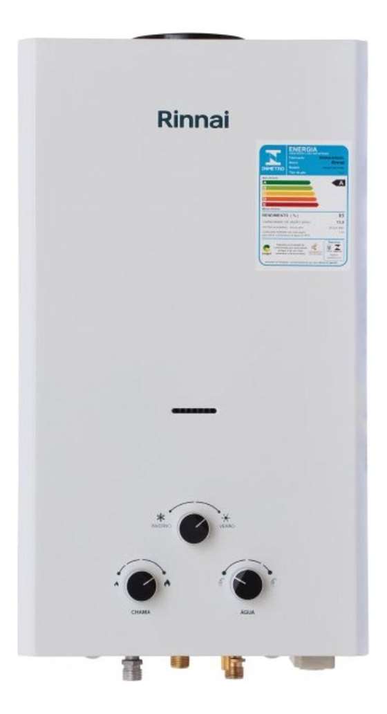 Aquecedor de Água a Gás Mecânico REU-M150 CFH 15 Litros - GLP