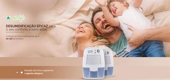 Desumidificador de Ar Peltier Komeco Air Life - Antimofo - Bivolt