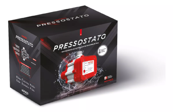 Pressostato Komeco Ps1100 Clássico (bivolt) Pressão (10bar). 110V/220V