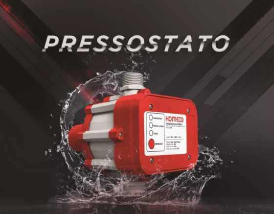 Pressostato Komeco Ps1100 Clássico (bivolt) Pressão (10bar). 110V/220V