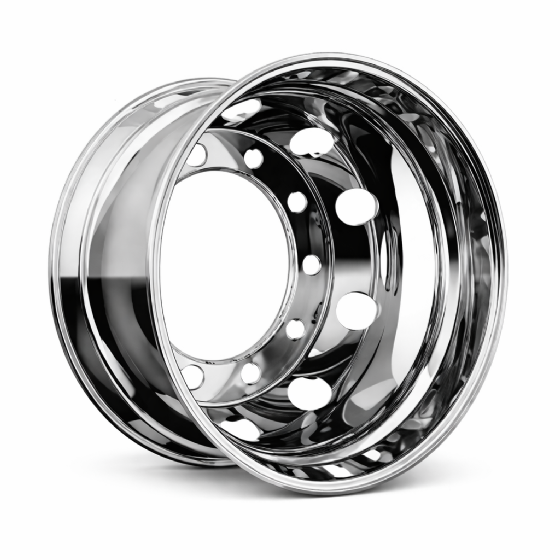 Roda Pedroni NC+ Alumínio 22.5x8.25 Polida Dupla Face â 10 Furos