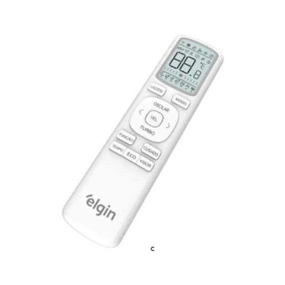 Ar Condicionado Split Inverter II 9000 BTUs Elgin Eco Dream com Wi-Fi Integrado High Wall Só Frio