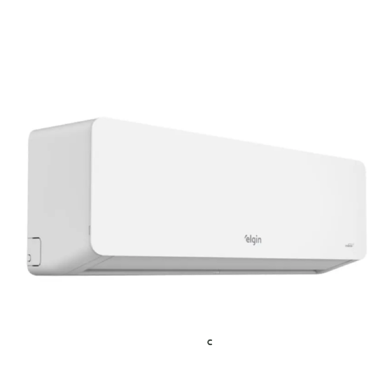 Ar-Condicionado Split Inverter II 9000 BTUs Elgin Eco Dream com Wi-Fi Integrado High Wall Quente e Frio - 220v