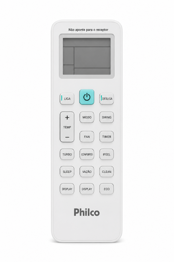 Ar Condicionado Split Inverter Hi Wall Philco 18000 BTUs Quente/Frio PAC18QB 220V