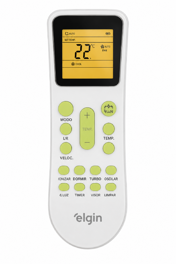 Ar-Condicionado Split Inverter Elgin Eco III 30.000 BTUs Quente e Frio Wi-Fi 220V