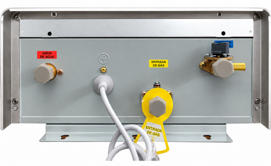 Aquecedor de Água a Gás Natural Komeco 21 Litros G2 Digital Inox GN