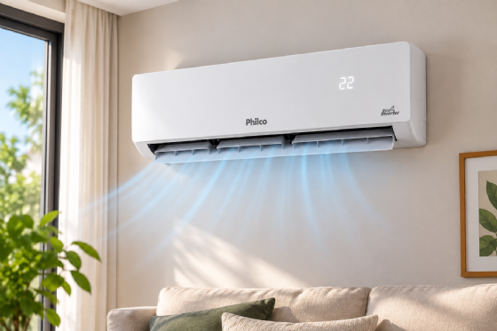 Ar-Condicionado Philco Split Inverter 9.000 BTUs Frio PAC09FT 220V