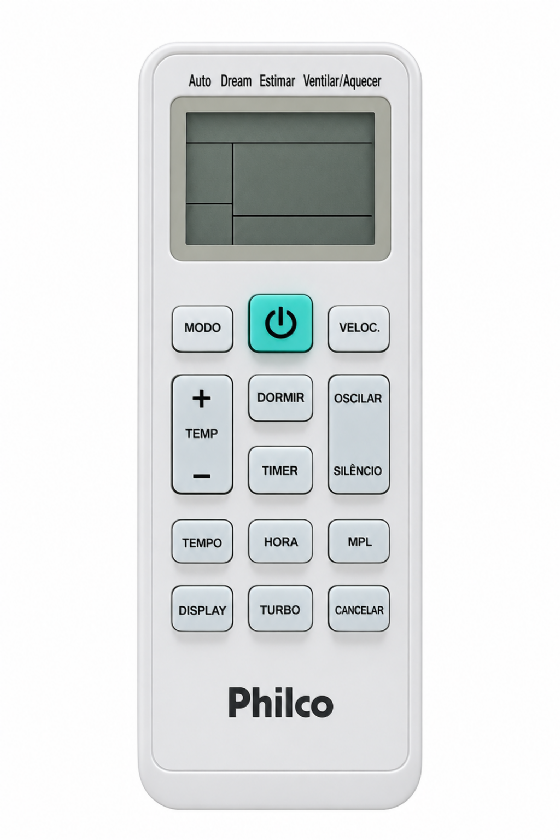 Ar-Condicionado Philco Split Inverter 24.000 BTUs Frio 220V PAC24FC