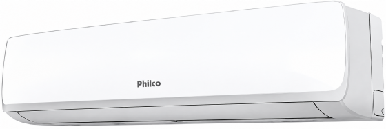 Ar Condicionado Split Philco 9.000 BTUh Quente e Frio PAC9QT 220V
