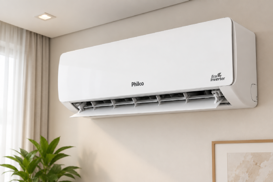 Ar Condicionado Split Inverter Philco 18000 BTUs Quente e frio