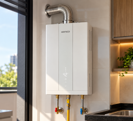 Aquecedor de Água a Gás Komeco KO 21WH Home 21 Litros GN Branco