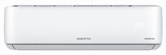 Ar-Condicionado Split Hi Wall Agratto Zen Inverter 9000 BTUs Quente e Frio ZICST9QF