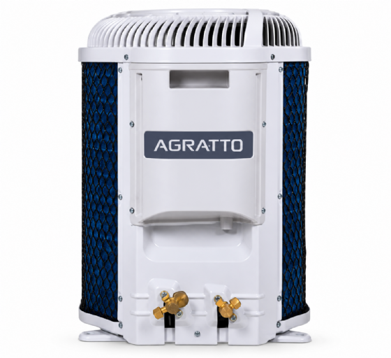 Ar-Condicionado Split Hi Wall Agratto Zen Inverter 9000 BTUs Quente e Frio ZICST9QF