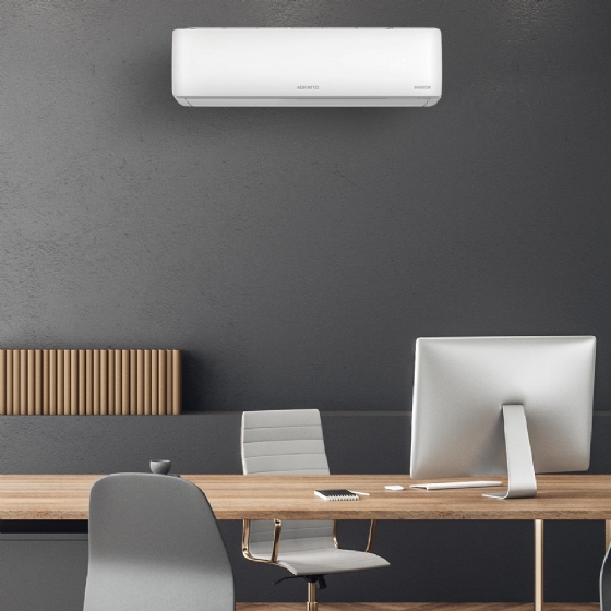 Ar-Condicionado Split Hi Wall Agratto Zen Inverter 9000 BTUs Quente e Frio ZICST9QF
